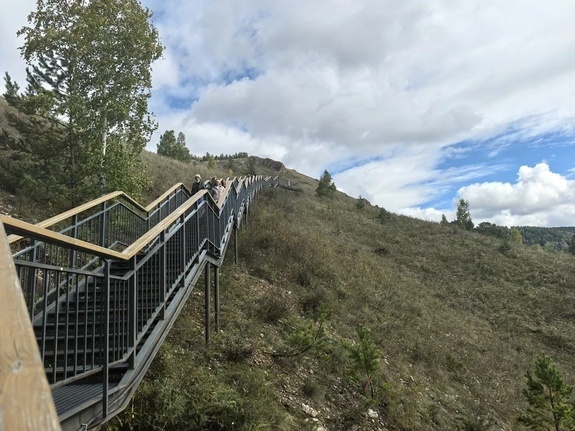 Лестница на Торгашинский хребет