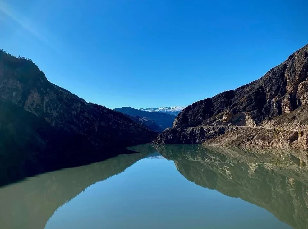 Гоцатлинское водохранилище 