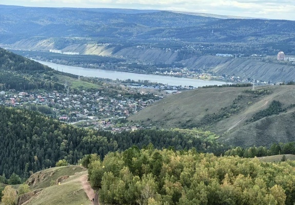 Красноярск, вид с Торгашинского хребта