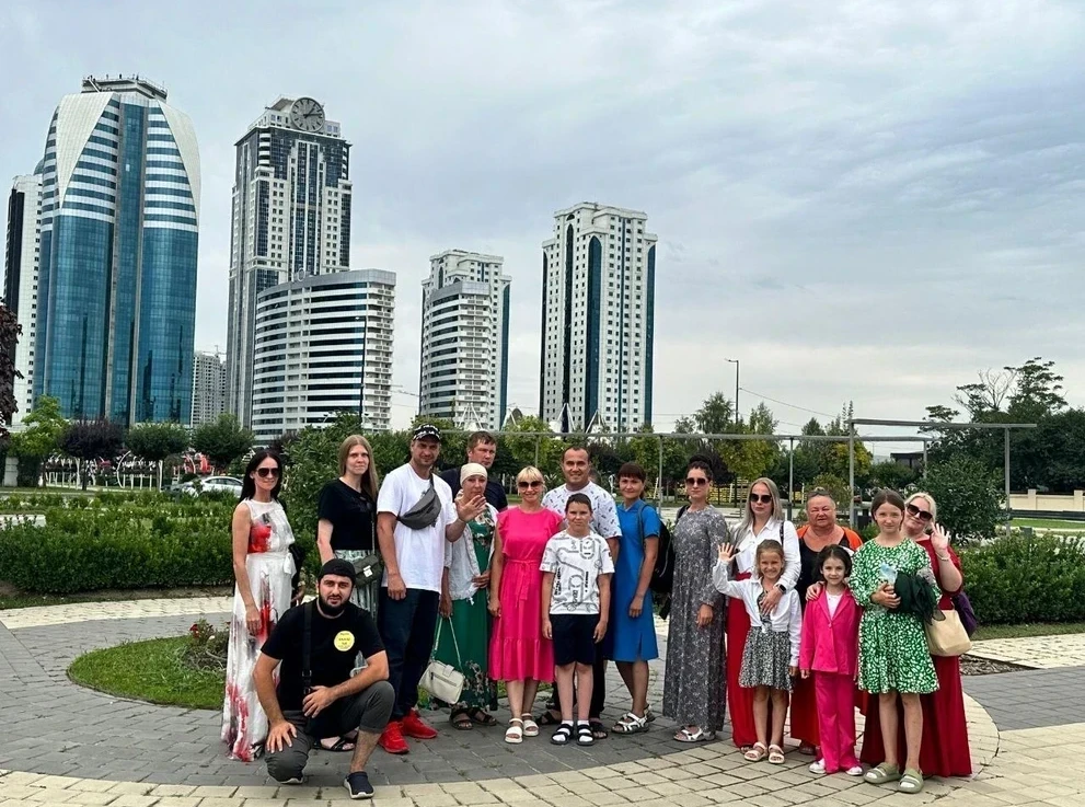 Чечня. Цветочный парк 