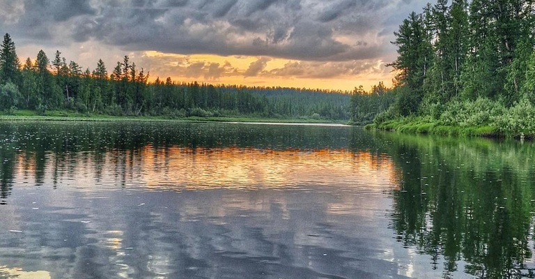 река Сухая Тунгуска