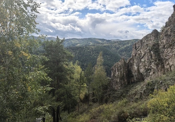 Лестница на Торгашинский хребет